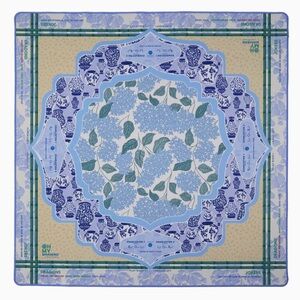 Blue and Green Floral Board Game